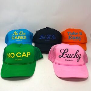 Chill Meister Set of 6 Printed Truck Hats, OS - Multicolor